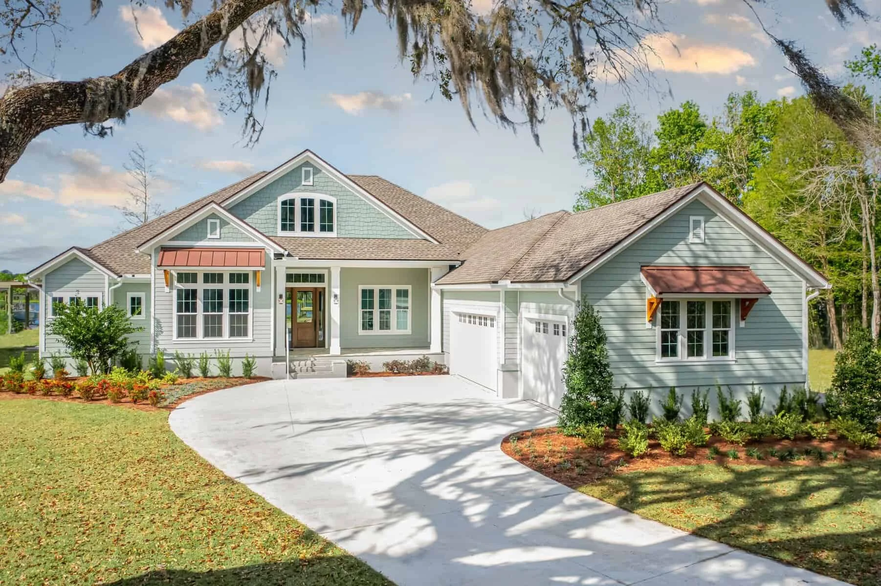 custom built house