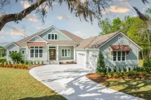 custom built house