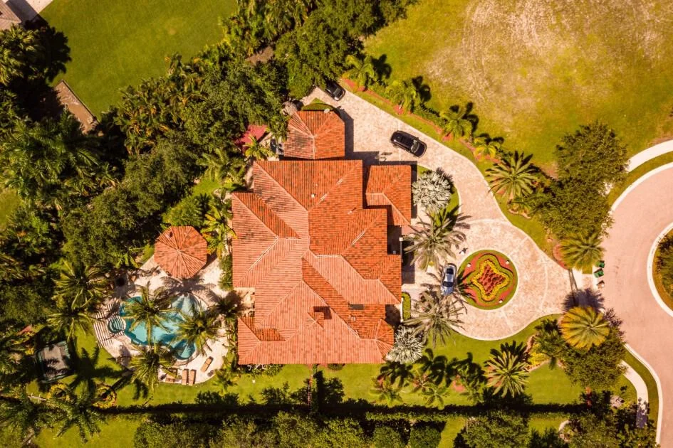 real estate drone photography