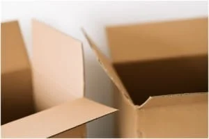 cardboard moving boxes